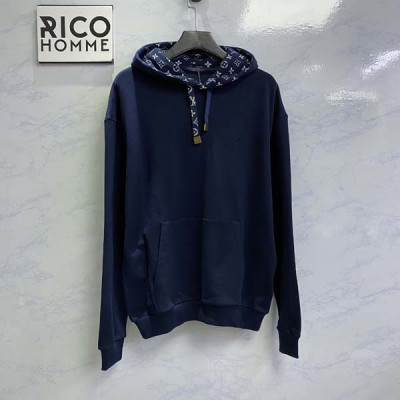 루이B통 모노그램 드로스트링 후드 티셔츠 (1:1 HIGH PREMIUM)