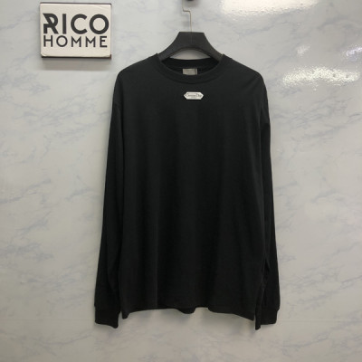 D올 Paris 시그니처 라벨 롱 슬리브 티셔츠 (1:1 HIGH PREMIUM)