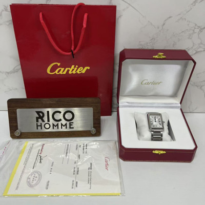 까르*에 탱크 머스트 스틸 엑스트라라지 41mm×31mm 1:1 최상급 (싱크 97.6%)