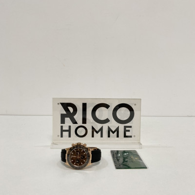 롤*스 데이토나 블랙&로즈골드 (초코)-러버밴드 1:1 최상급 (싱크 99.8%)