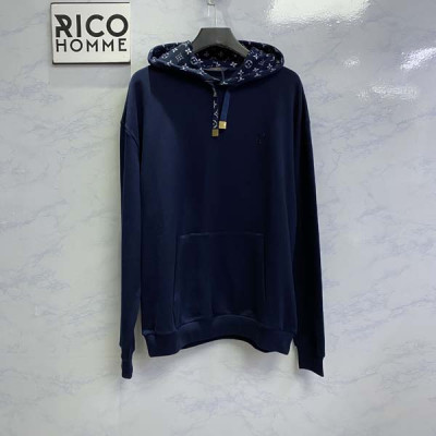 루이B통 모노그램 드로스트링 후드 티셔츠 (1:1 HIGH PREMIUM)