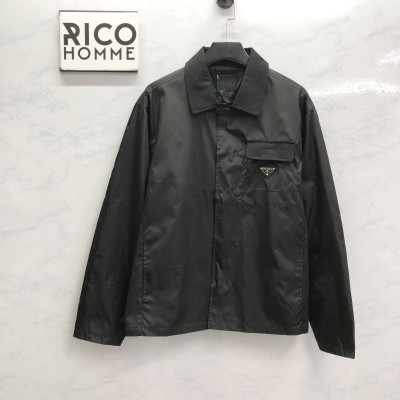 프RA다 리나일론 미니멀 카라 자켓 (1:1 HIGH PREMIUM)