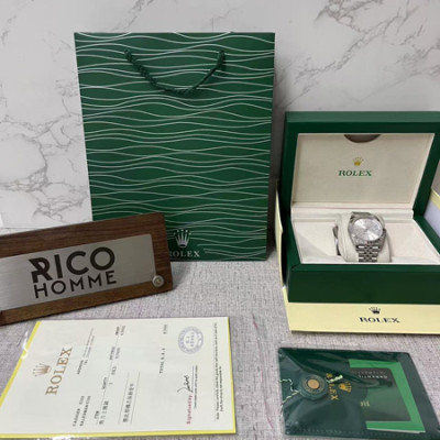 롤*스 데이저스트 실버판 인덱스 41mm 쥬빌레 1:1 최상급 (싱크 99.8%)