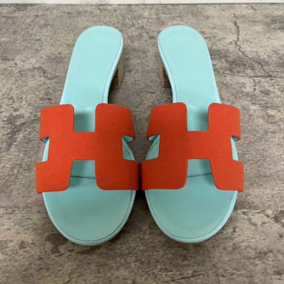 H르메스 오아시스 4.5CM 뮬 슬라이드 (3color)