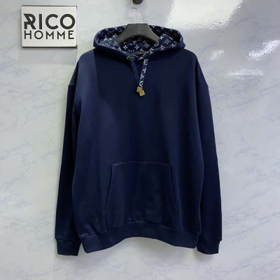 루이B통 모노그램 드로스트링 후드 티셔츠 (1:1 HIGH PREMIUM)