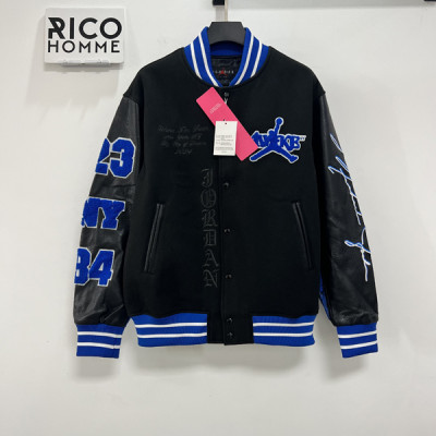 조던 X NY 점프맨 바시티 가죽 자켓 (PREMIUM)