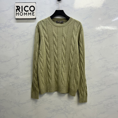 로로피A나 네이피어 크루넥 니트 스웨터 (PREMIUM)