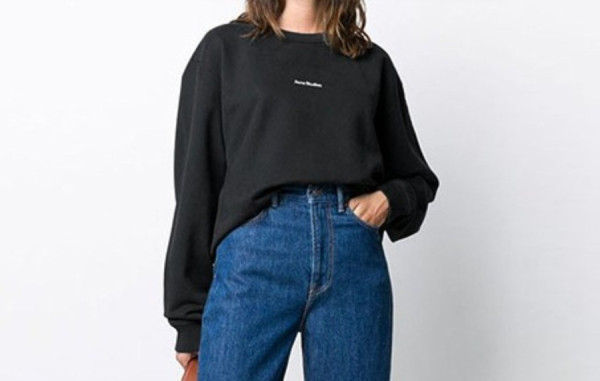 ACN 스몰 베이직 센터로고 맨투맨