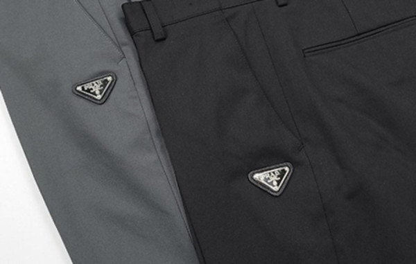 프RA다 플레이트 로고 심플 슬랙스 (2color)