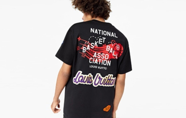 루이B통 X NBA 멀티로고 반팔티 (PREMIUM)
