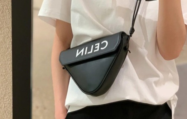 CEL*NE 트리오페 & 로고 트라이앵글 백 (4color)