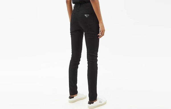 프RA다 레이디 플레이트 블랙진 (기모)