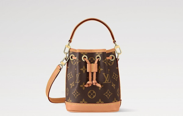 루이B통 나노 노에 소가죽 버킷백