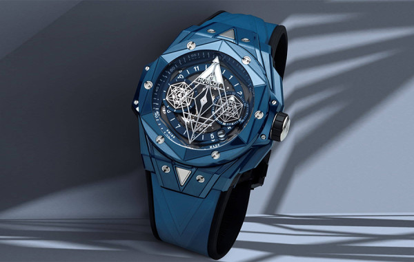 H*BLOT 스피릿 오브 빅뱅 상 블루 블루 세라믹 45mm 1:1 최상급 (싱크 98.6%)