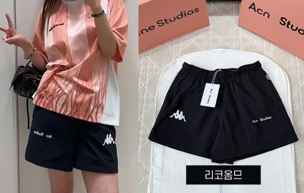 ACN X Kapp* 릴랙스 핏 쇼츠 팬츠 (1:1 HIGH PREMIUM)
