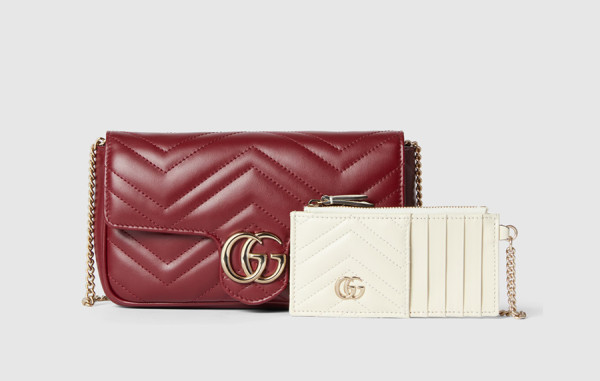 9찌 더블 GG 마몽 스몰 숄더백 (3color)