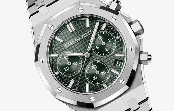 오데*피게 로얄오크 26240 크로노그래프 녹판 41mm 1:1 최상급 (싱크 97.6%)