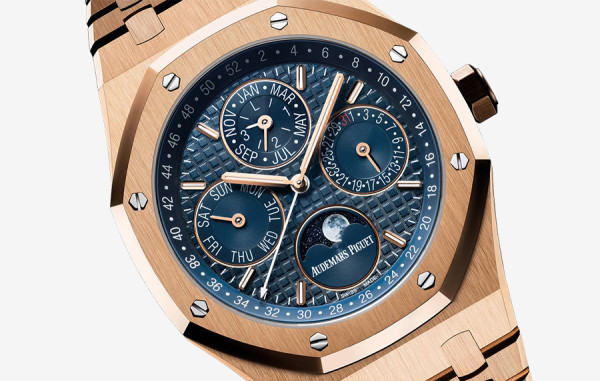 오데*피게 로얄오크 26574 퍼페츄얼 캘린더 핑크골드 청판 41mm 1:1 최상급 (싱크 97.6%)