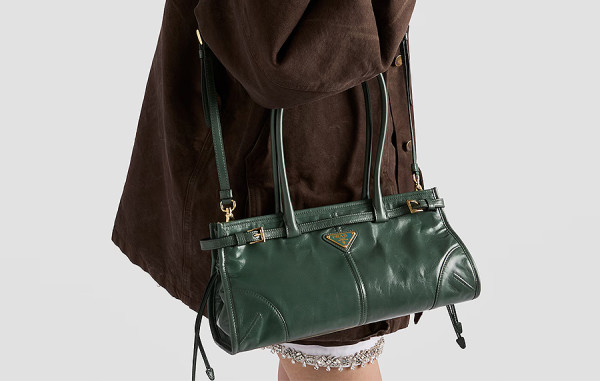 프RA다 보니 미디엄 가죽 핸드백 (3color)