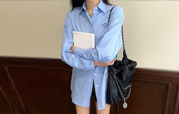 프RA다 자수 옥스퍼드 셔츠 (PREMIUM)