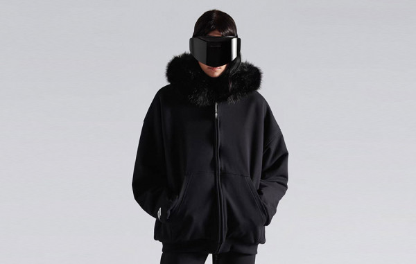 발렌시A가 3B 아이콘 아트워크 퍼 후드 자켓 (PREMIUM)