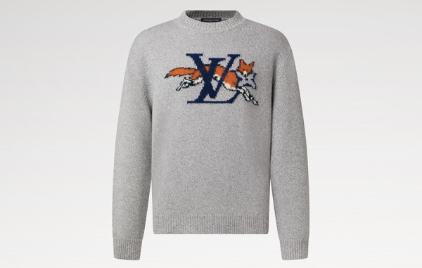 남녀공용 루이B통 청키 울 캐시미어 니트 스웨터 (PREMIUM)