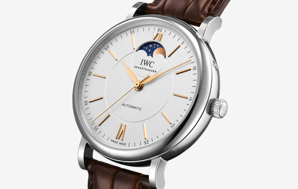 IW* 포르토피노 오토매틱 문 페이즈 흰판 레더스트랩 40mm 1:1 최상급 (싱크 96.3%)