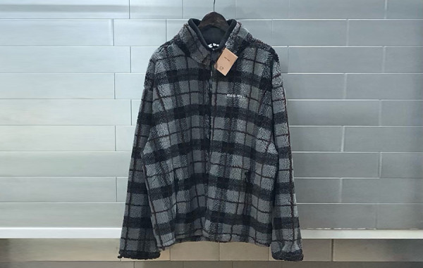 미*미* 체크 플리스 집업 테디 자켓 (HIGH QUALITY)